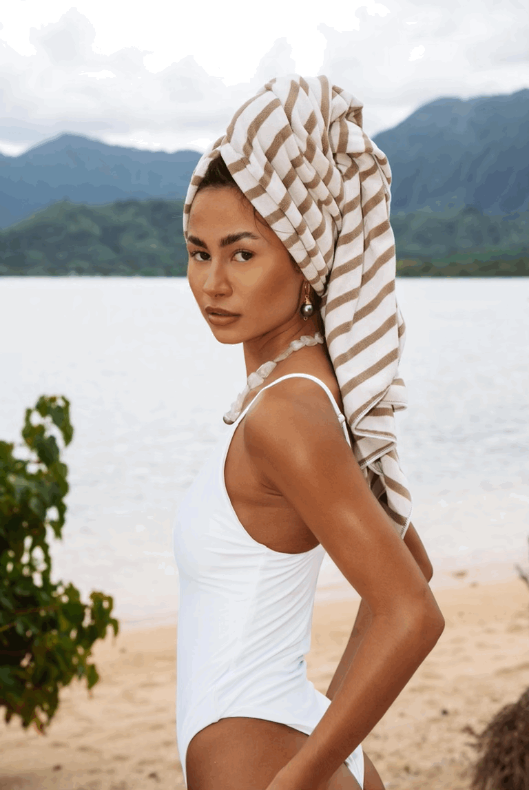 Shiri Swimsuit in Coconut