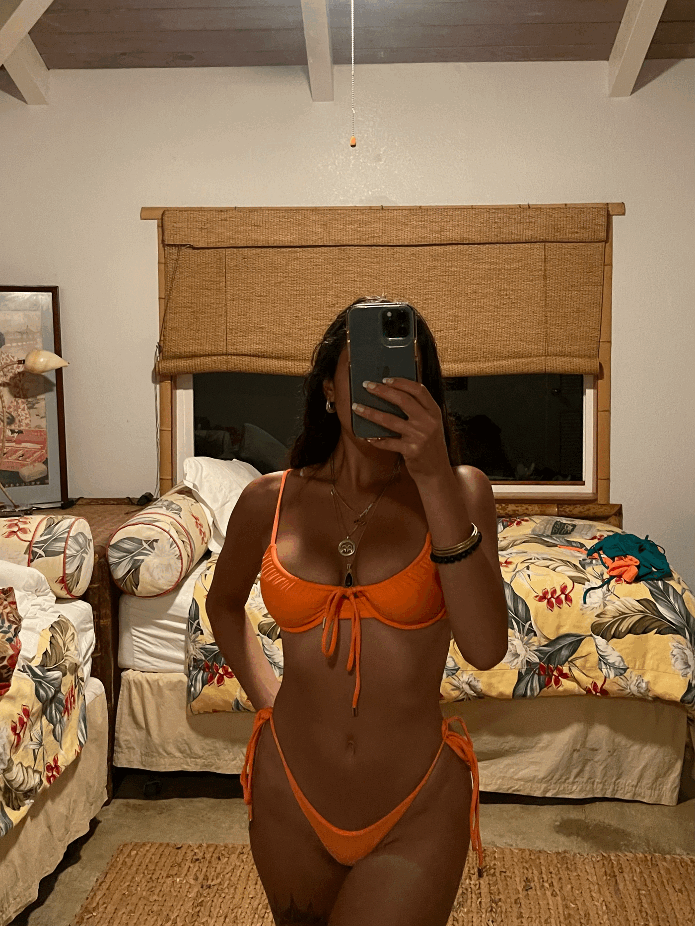 Yasmina Bikini Top in Bellini